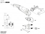 Bosch 3 601 GA3 300 Gws 18-125 Spl Angle Grinder 18 V / Eu Spare Parts